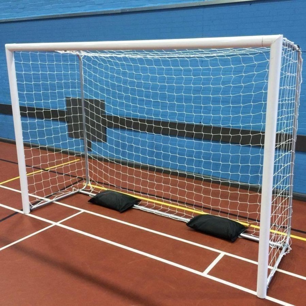 Imagem 5 do produto Rede para Trave Gismar Redes Futsal Fio 4 Caixote Nylon Futebol de Salão - Par