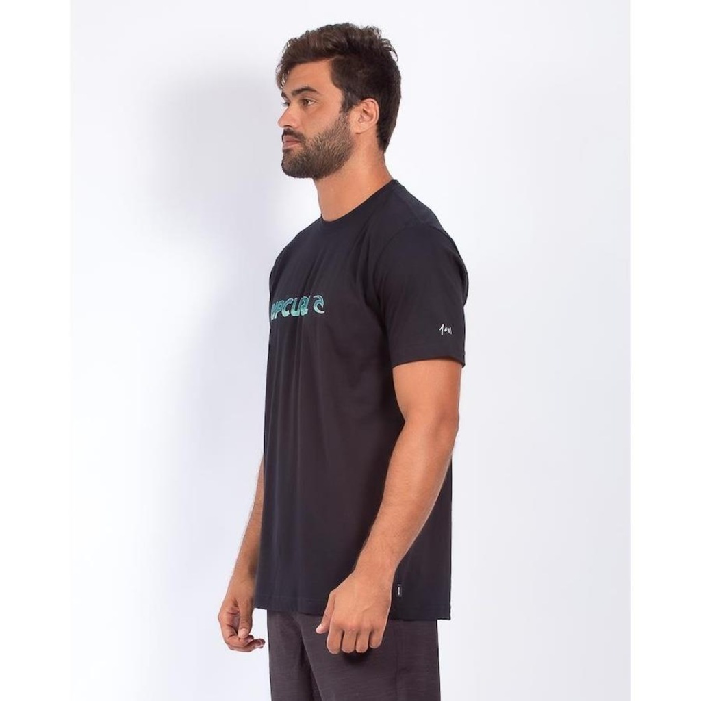 Camiseta Rip Curl Icon 10M Filter Tee - Masculina - Foto 3