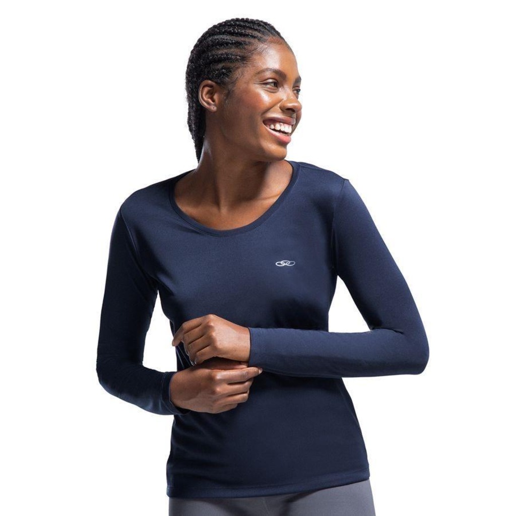 Imagem 1 do produto Camiseta Olympikus Manga Longa Essential - Feminina