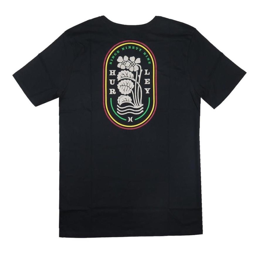 Imagem 2 do produto Camiseta Hurley Silk Aqua - Masculina