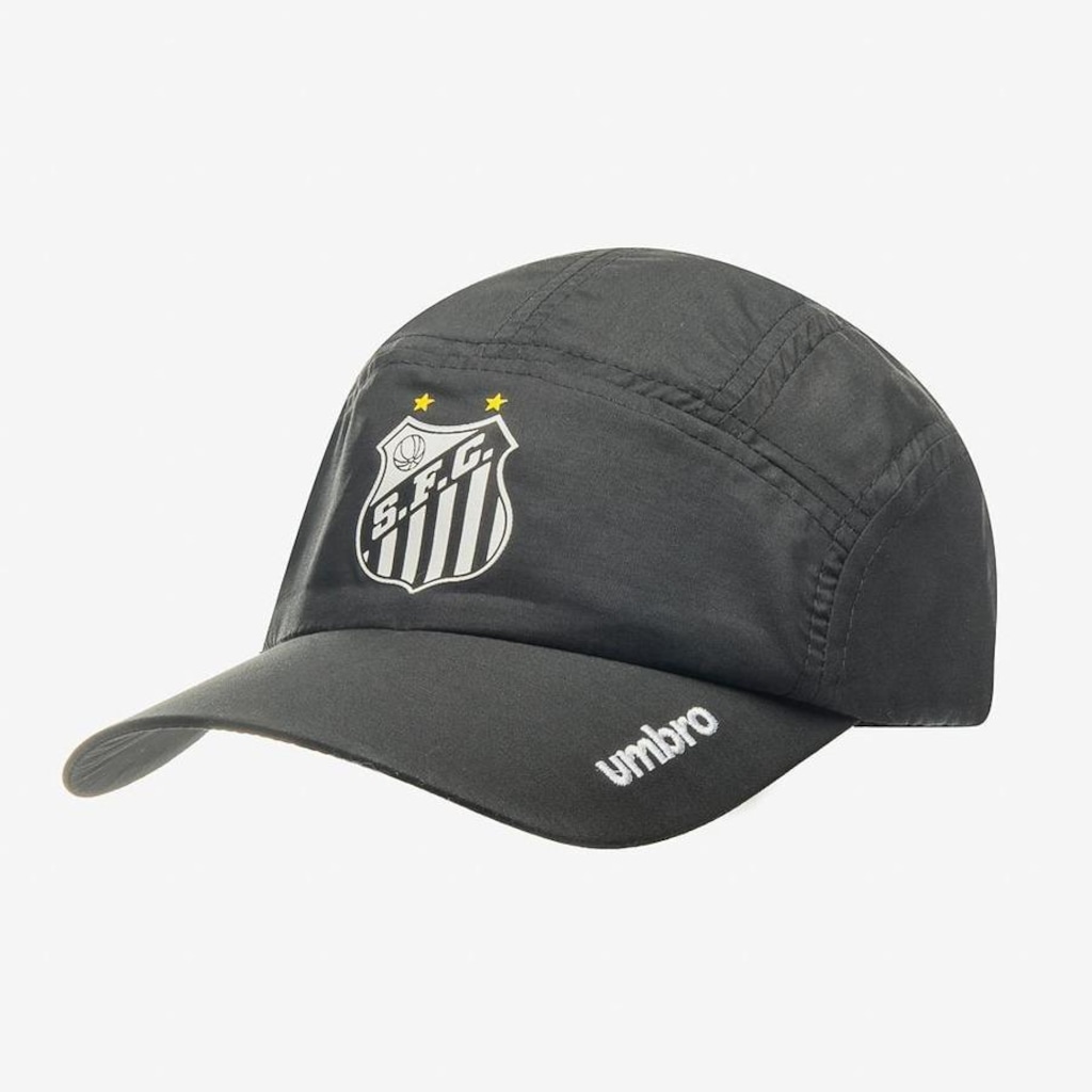 Boné Aba Curva Santos 2021 Umbro Clubes Treino - Strapback - Adulto - Foto 2