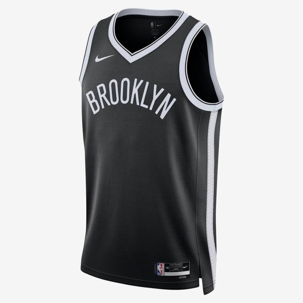 Camiseta Regata Nike Brooklyn Nets Icon Edition 2023/24 - Masculina