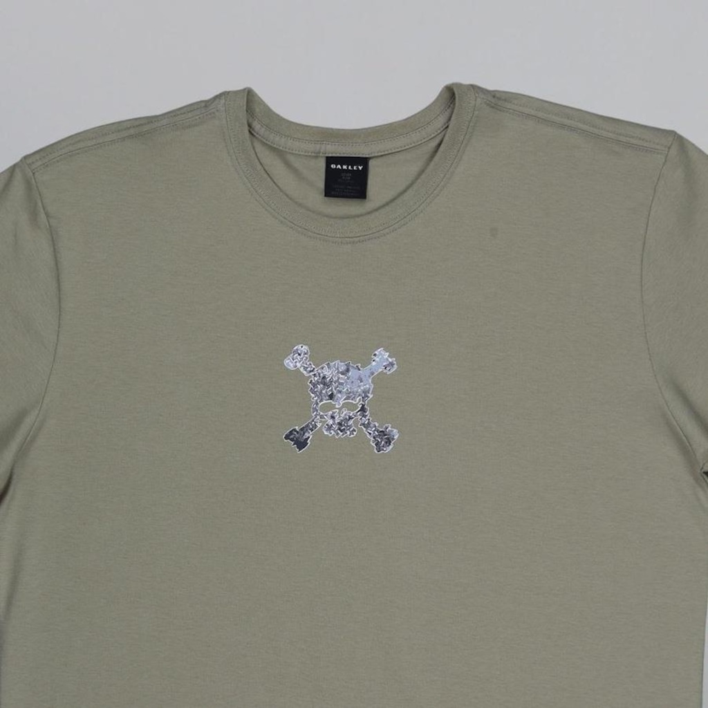 Imagem 2 do produto Camiseta Oakley Back To Skull Tee Caveira Original - Masculina