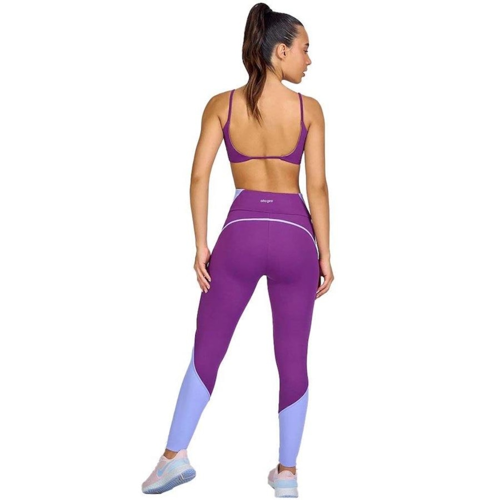 Imagem 2 do produto Calça Legging Alto Giro Hyper com Recortes - Feminina