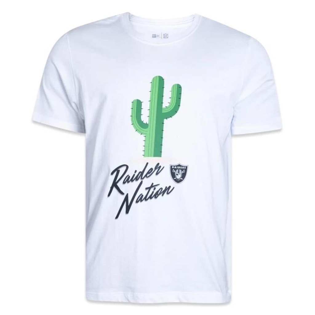 Camiseta New Era Las Vegas Raiders Core City Icons - Masculina