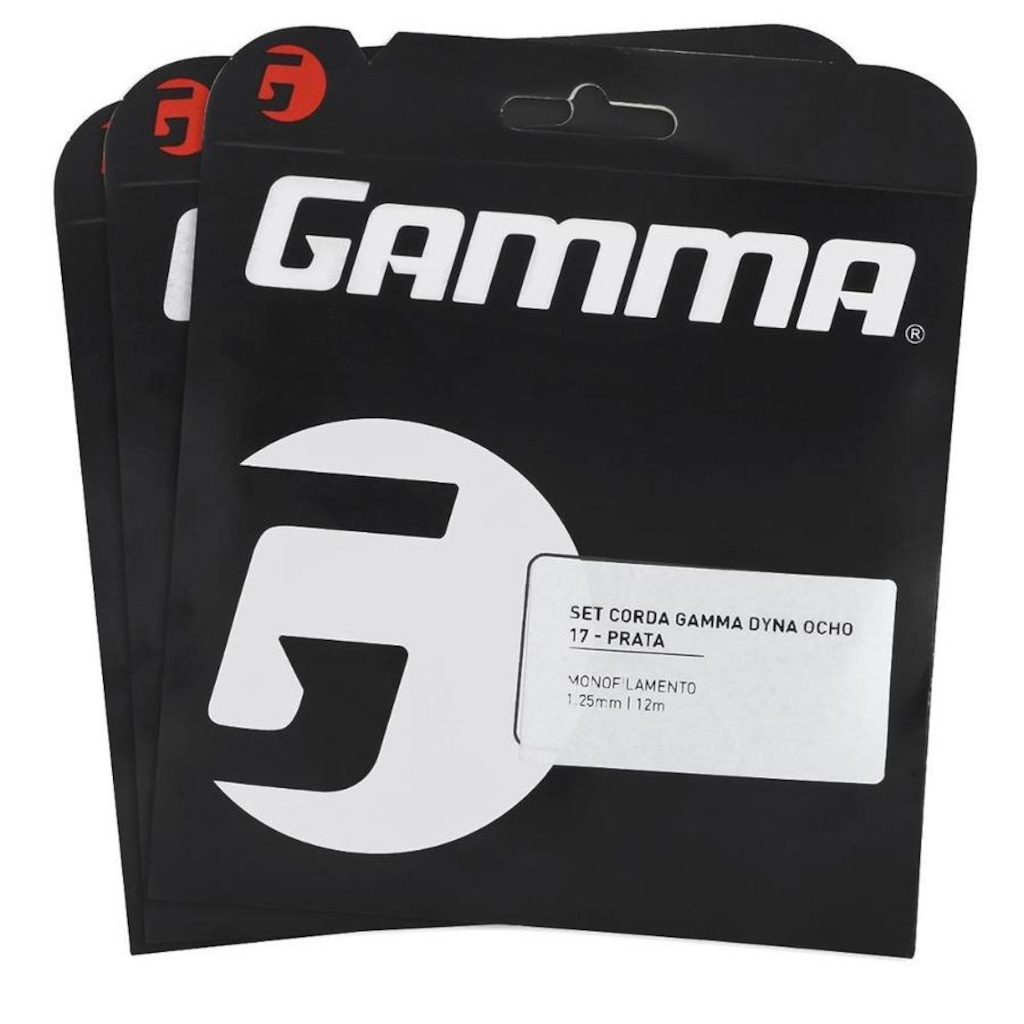 Corda Gamma Dyna Ocho 17L 1.25Mm - 3 Unidades