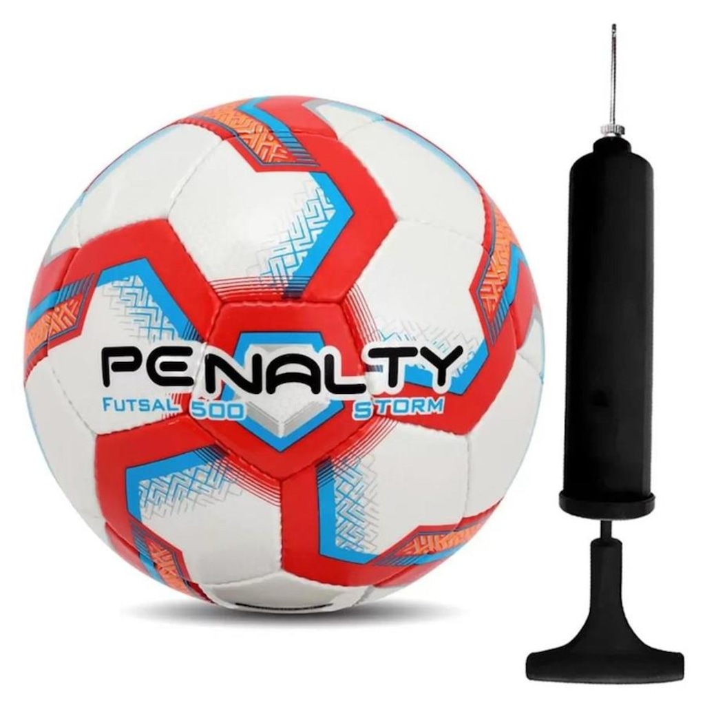 Bola de Futsal Penalty Storm XXIII + Bomba de Ar