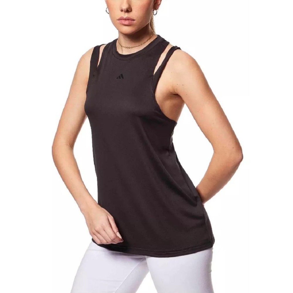 Imagem 3 do produto Camiseta Regata adidas Tr-Es 3Bar Tk - Feminina