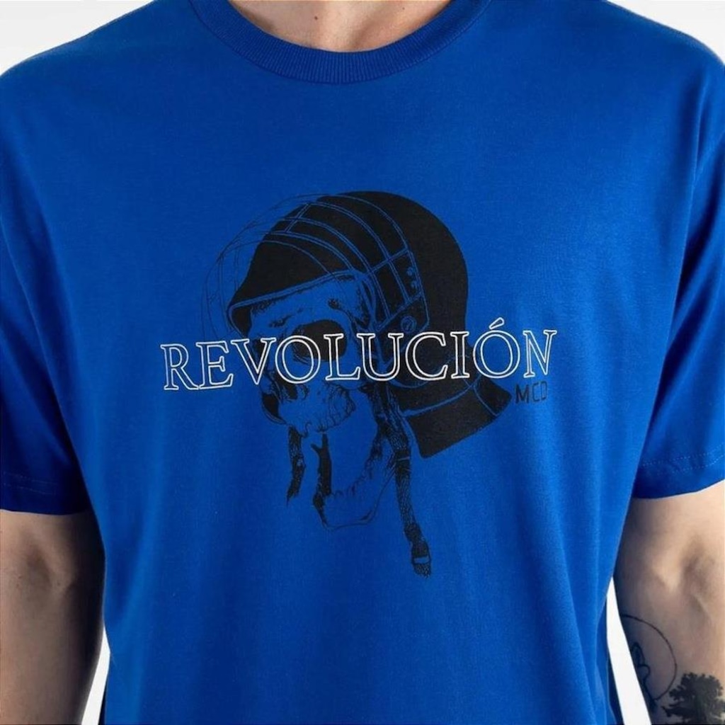 Imagem 2 do produto Camiseta Mcd Revolucion Caveira Wt23 - Masculina