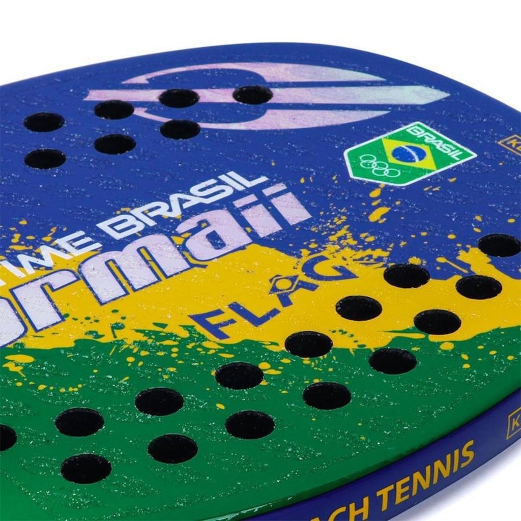 Imagem 4 do produto Raquete de Beach Tennis Mormaii Time Brasil 20Mm