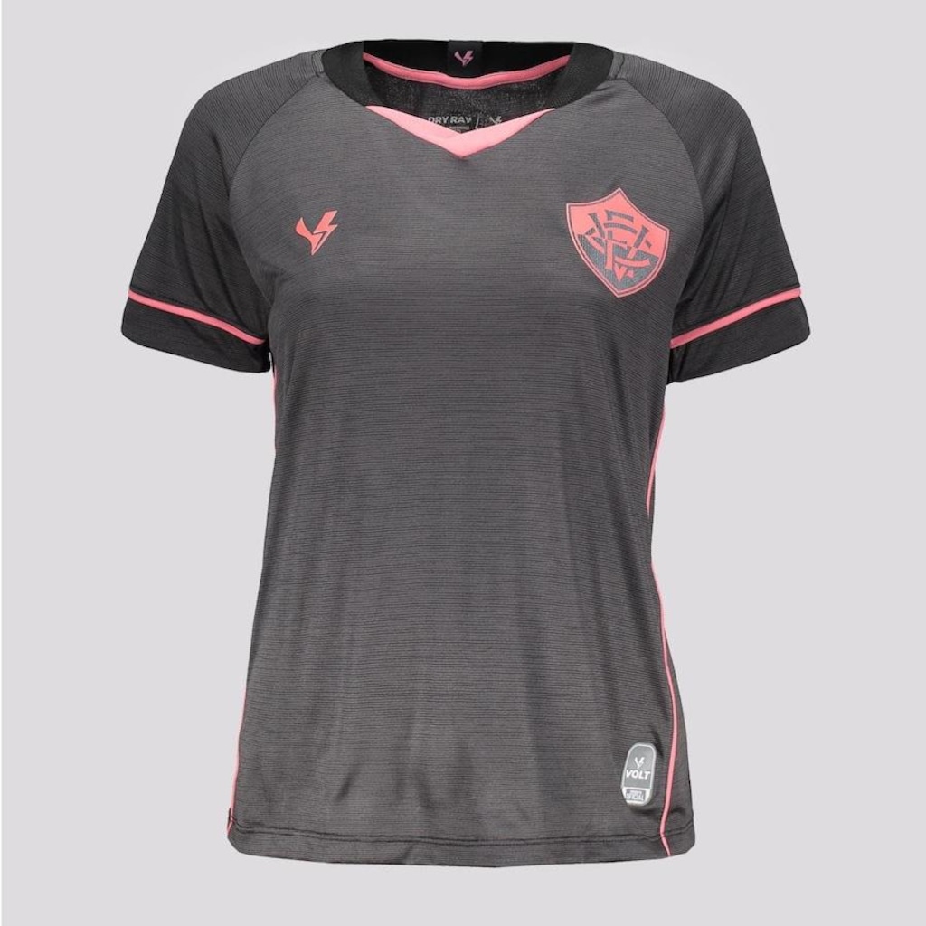 Camisa do Vitória 2023 Outubro Rosa Volt - Feminina - Foto 1