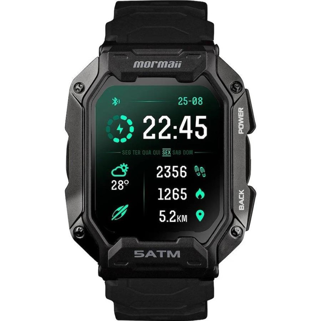 Relógio Mormaii Smartwatch Force Full Display - Unissex - Foto 1