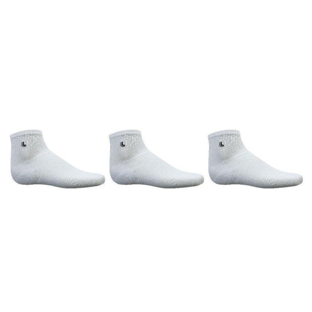 Imagem 2 do produto Kit Meias Cano Médio Lupo Sport - 37 a 40 - 3 Pares - Adulto