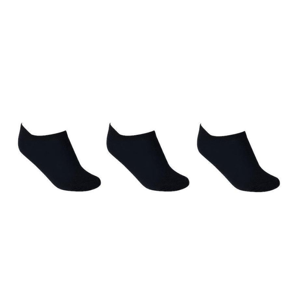 Kit Meias Sapatilha Keny Kn22-4013 com 3 Pares - Masculina - Foto 1
