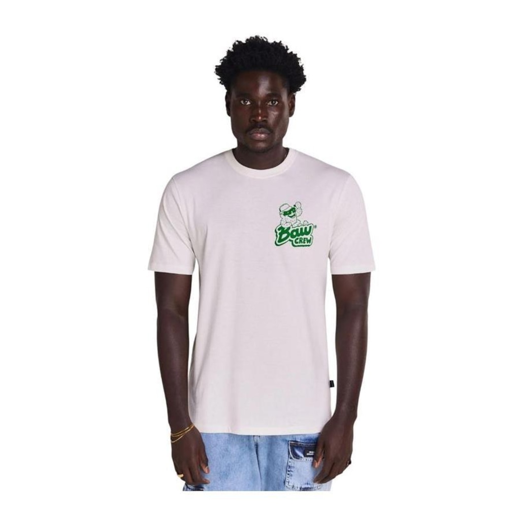 Camiseta Baw Clothing Regular Crew - Unissex - Foto 1