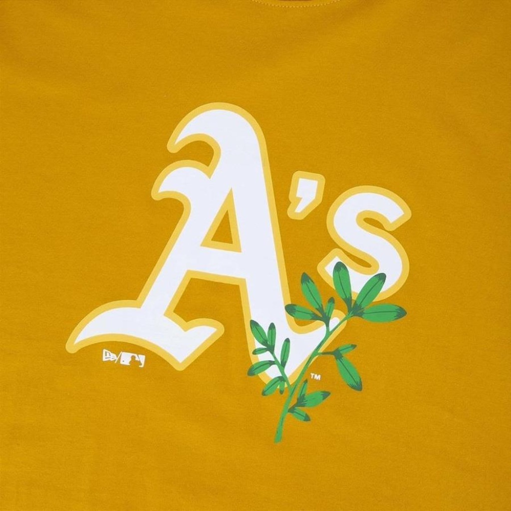 Imagem 3 do produto Camiseta New Era Oakland Athletics MLB Rooted Nature - Masculina