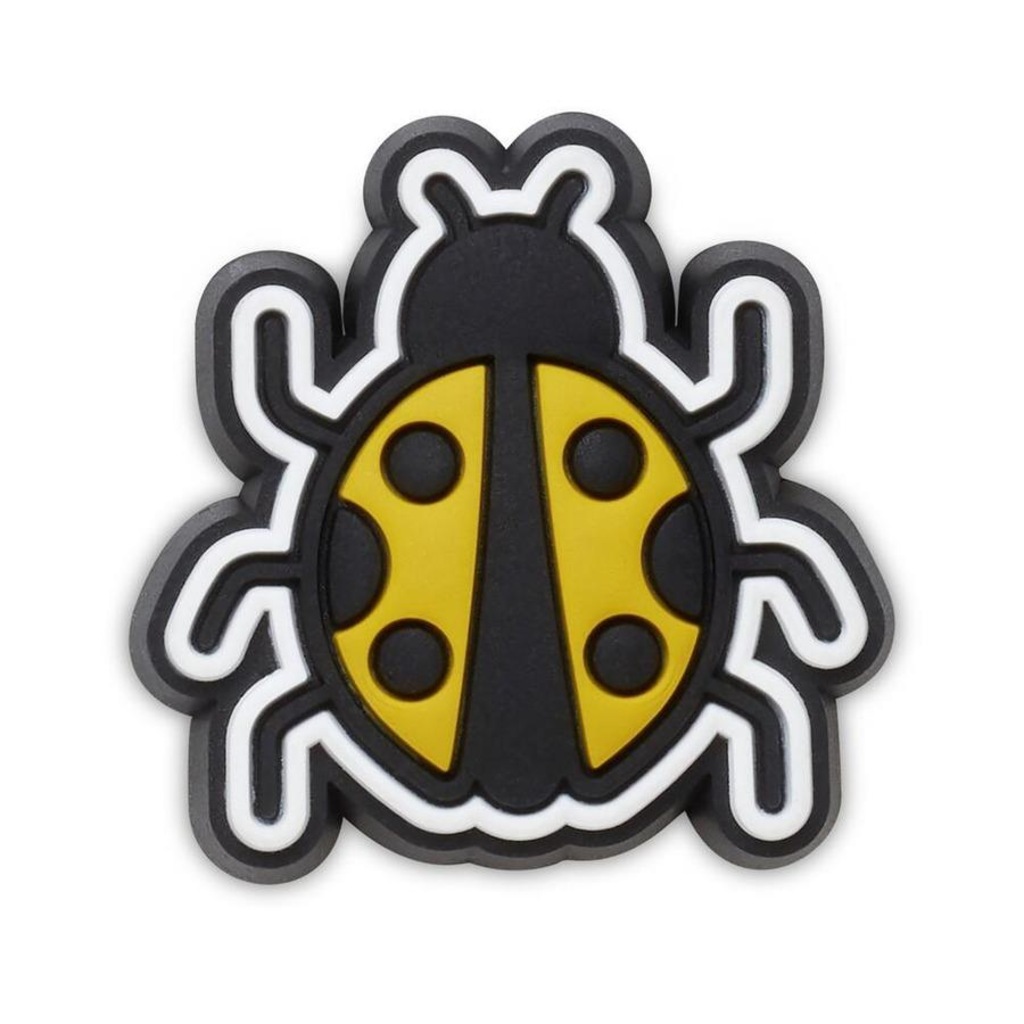 Jibbitz Crocs Joaninha Amarela Único