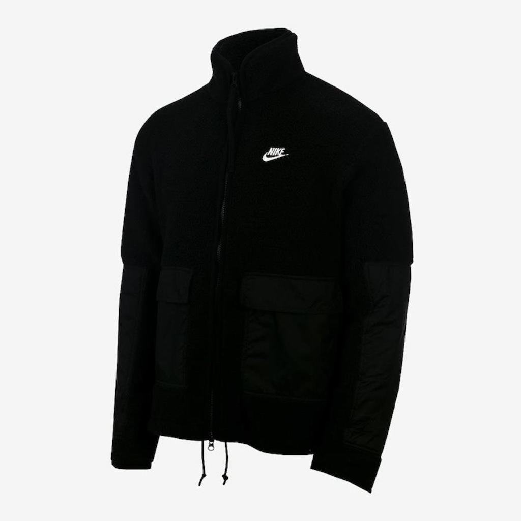 Jaqueta sem Capuz Nike Sportswear Sherpa - Masculina - Foto 1