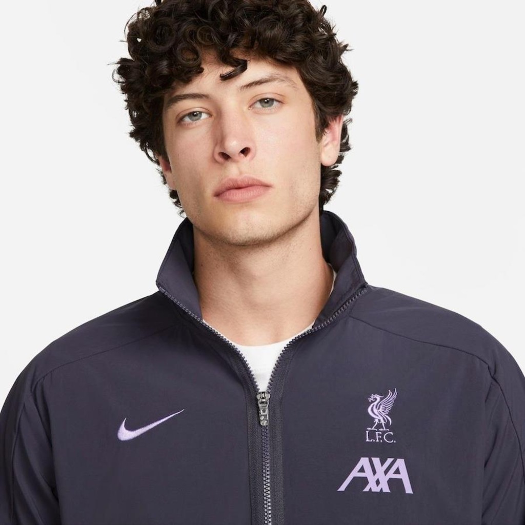 Jaqueta sem Capuz Nike Liverpool Iii Woven Revival - Masculina