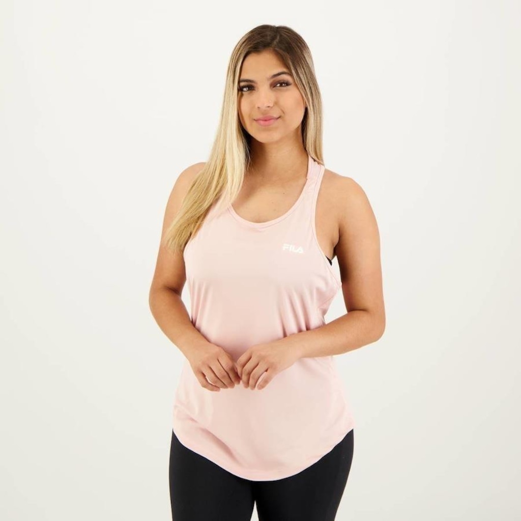 Camiseta Regata Fila Basic Sports Polygin - Feminina