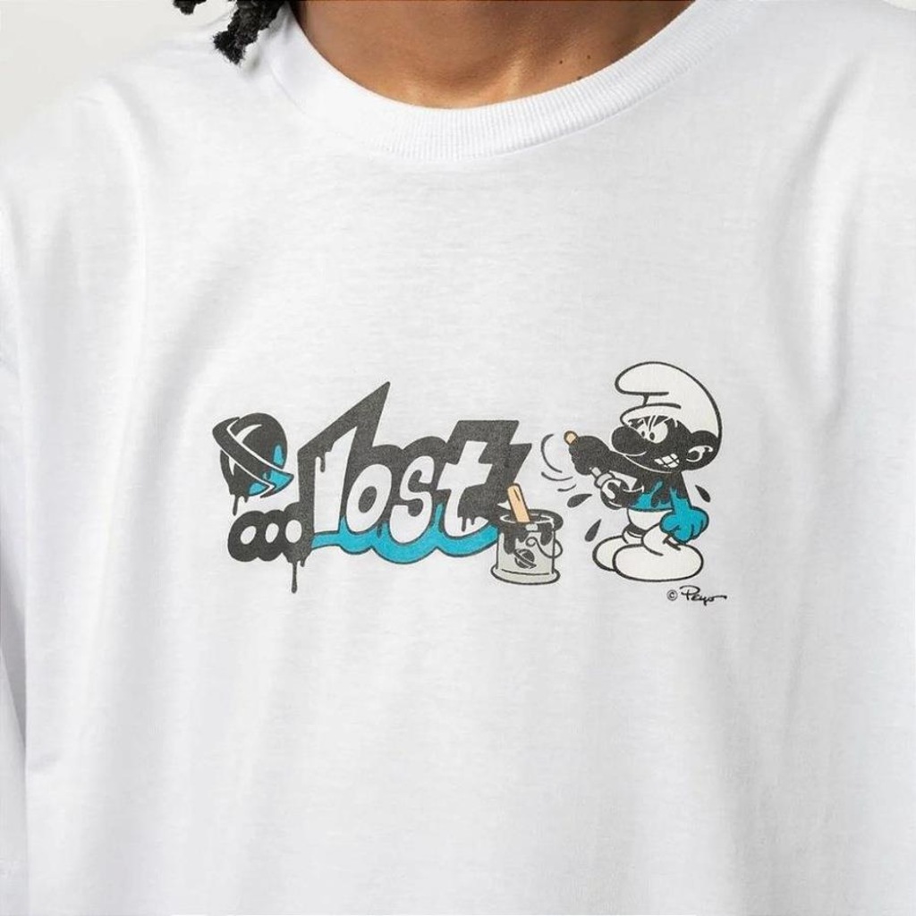 Imagem 2 do produto Camiseta Lost Smurfs Inked - Masculina