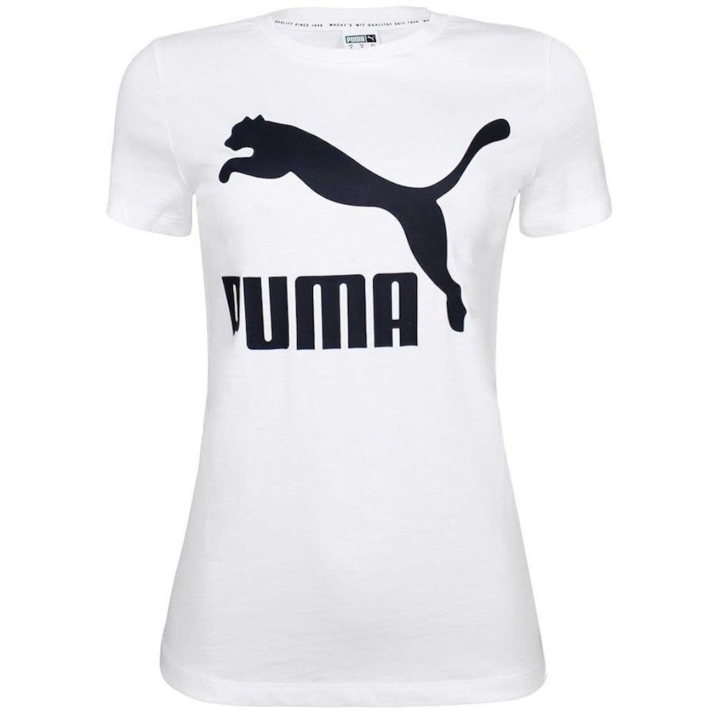 Camiseta Puma Classic Logo Tee - Feminino