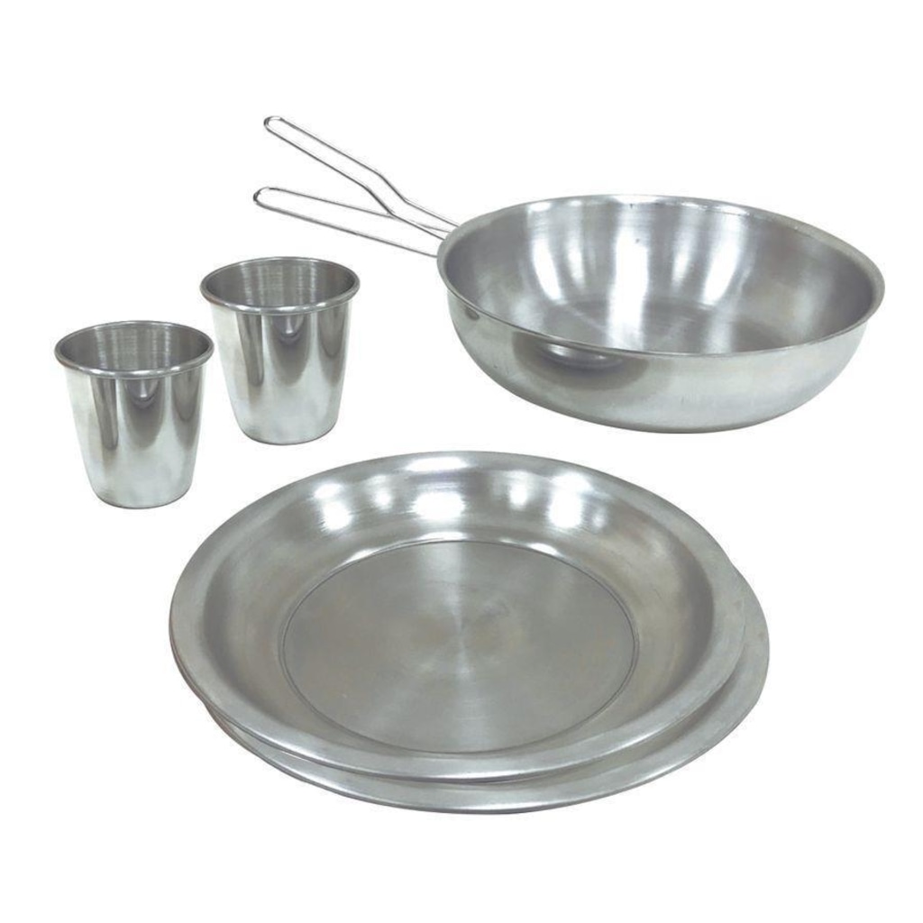 Kit de Panelas de Camping Nautika NTK Brunch - 6 Peças