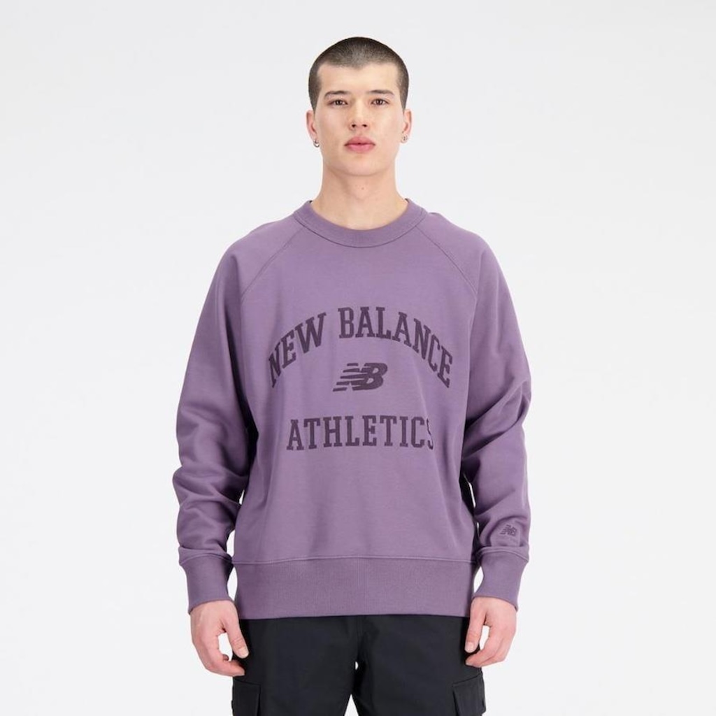 Imagem 2 do produto Blusão sem Capuz New Balance Athletics Varsity - Masculino