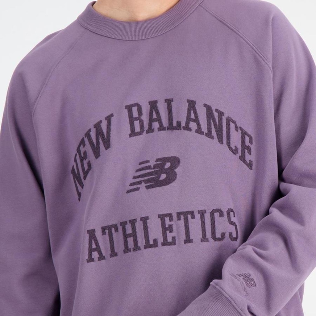 Imagem 4 do produto Blusão sem Capuz New Balance Athletics Varsity - Masculino