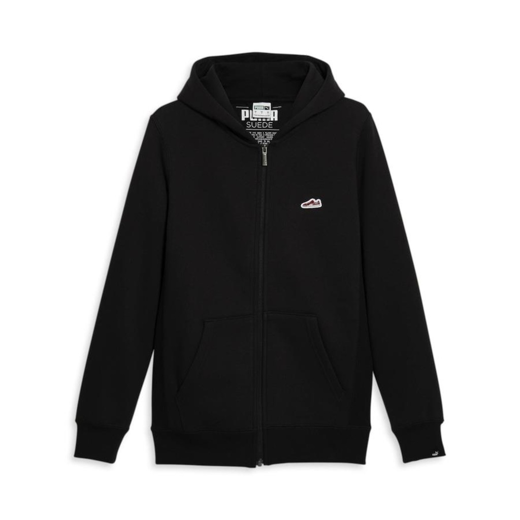 Jaqueta de Moletom com Capuz Puma Suede - Masculina - Foto 1