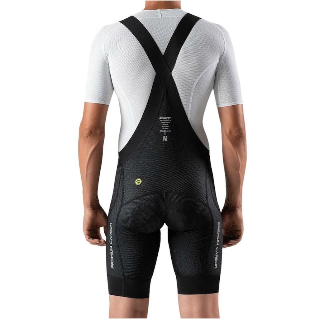 Imagem 4 do produto Bretelle Ciclismo Ert Premium Carbon Forro Pro Tour - Unissex