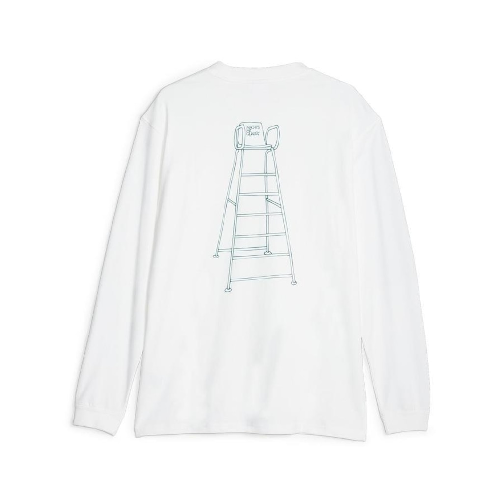 Camiseta Puma Manga Longa Service Line Mmq - Unissex - Foto 1