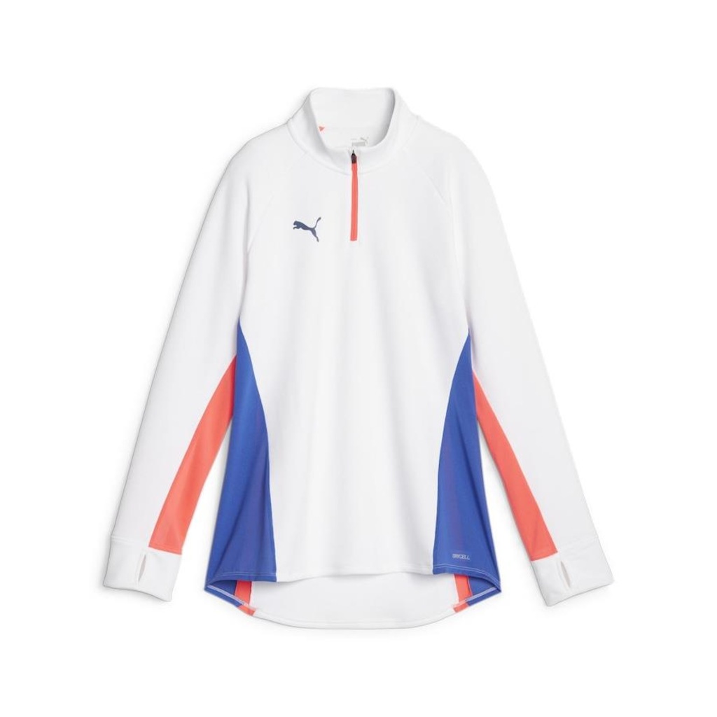 Top Fitness Puma Individualblaze Quarter-Zip Football - Feminino - Foto 1