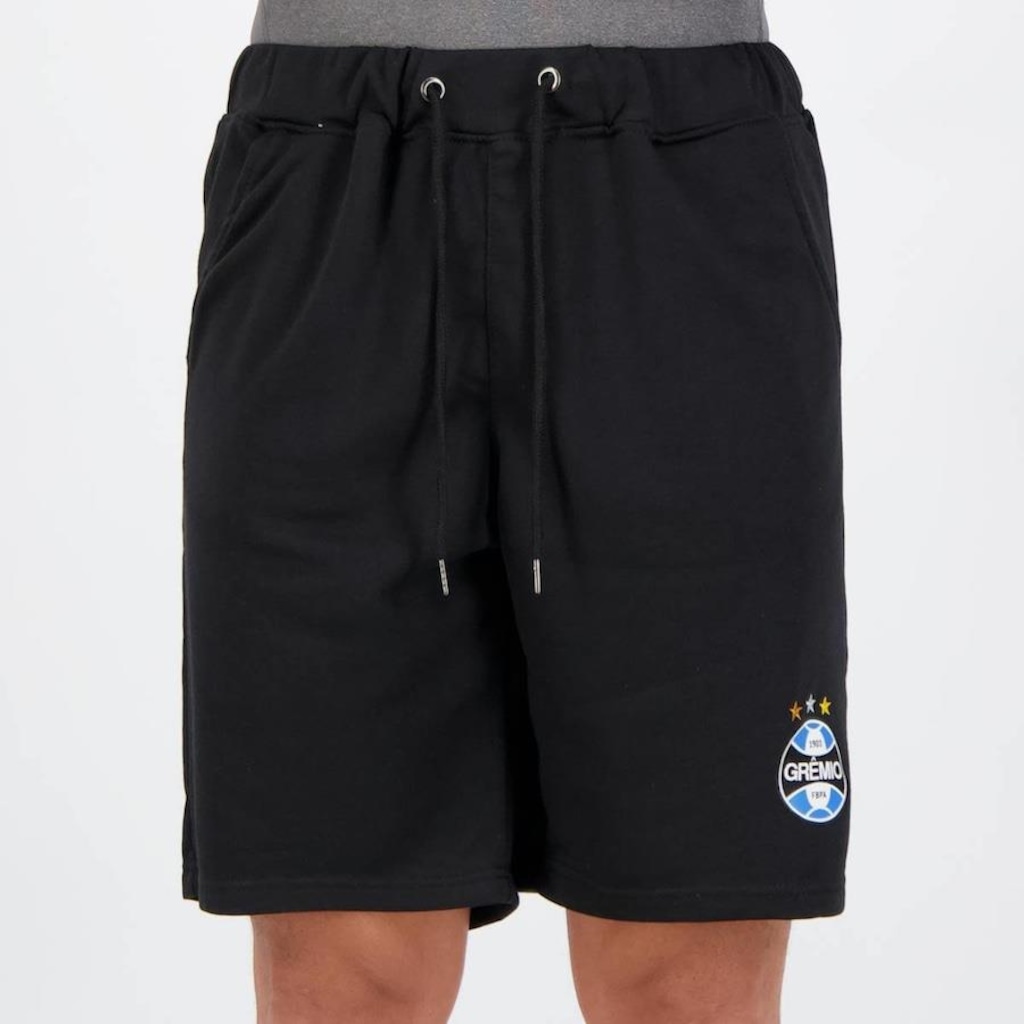 Imagem 4 do produto Bermuda de Moletom do Grêmio Natural Cotton Escudo - Masculina