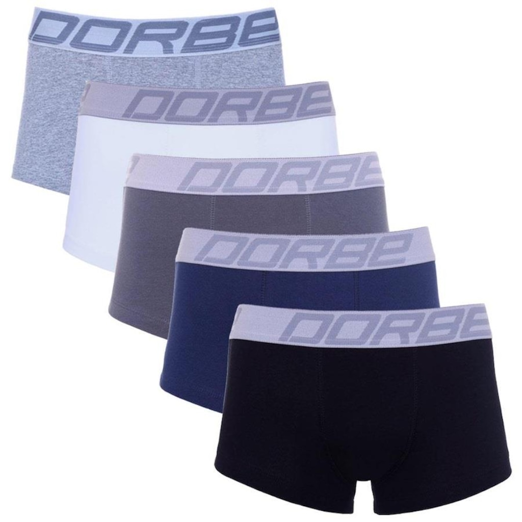 Kit Cuecas Dorbe Sungão Algodão - Adulto - 5 unidades