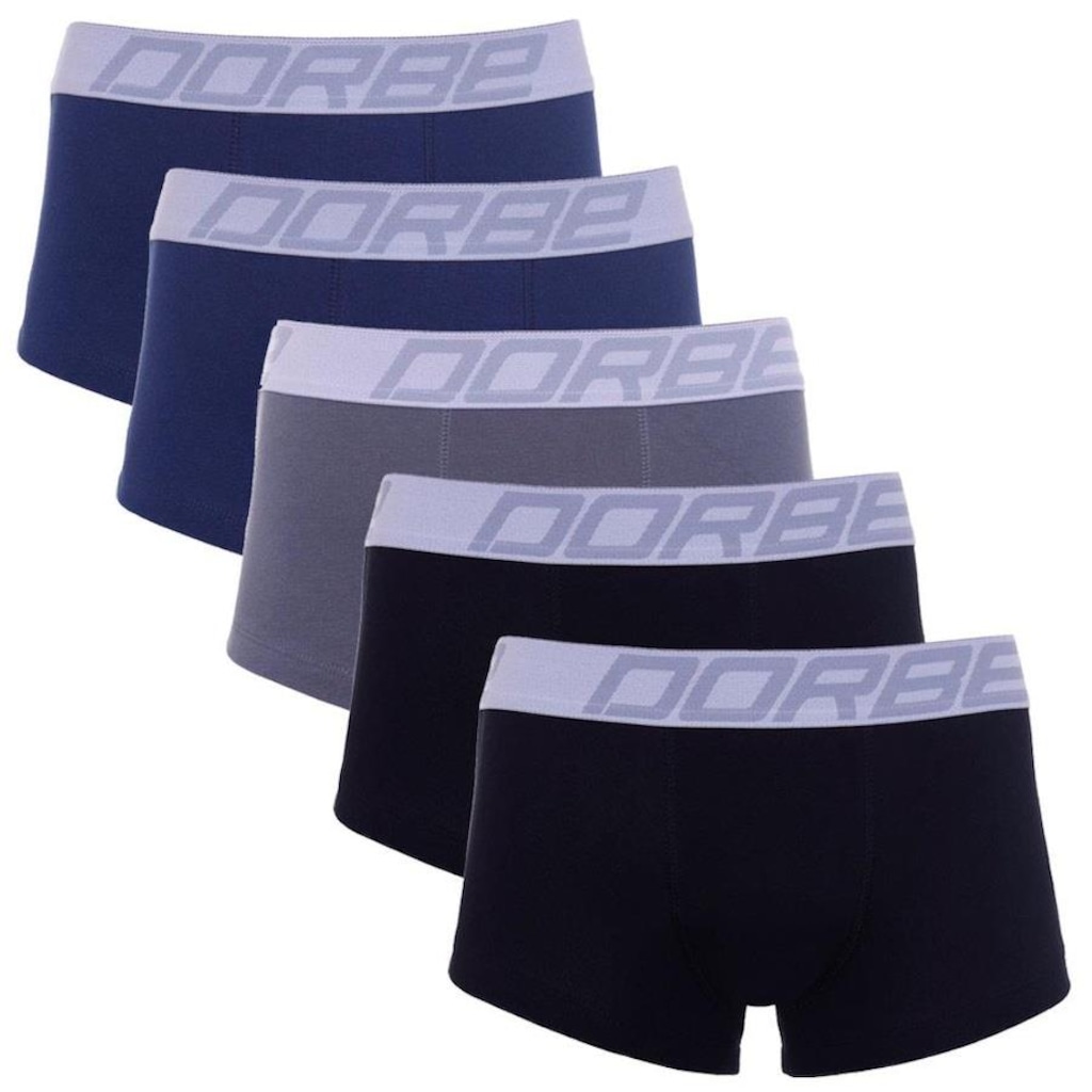 Kit Cuecas Dorbe Sungão Algodão - Adulto - 5 unidades