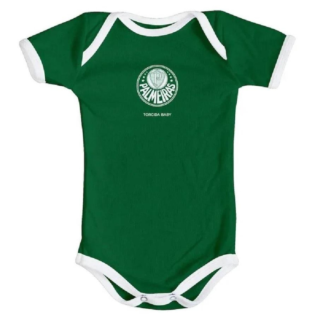 Body Palmeiras Bebê Torcida Baby - Infantil