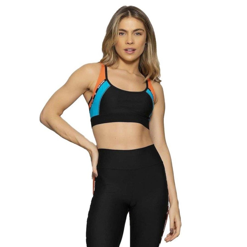 Top Fitness com Bojo Run More Move - Feminino