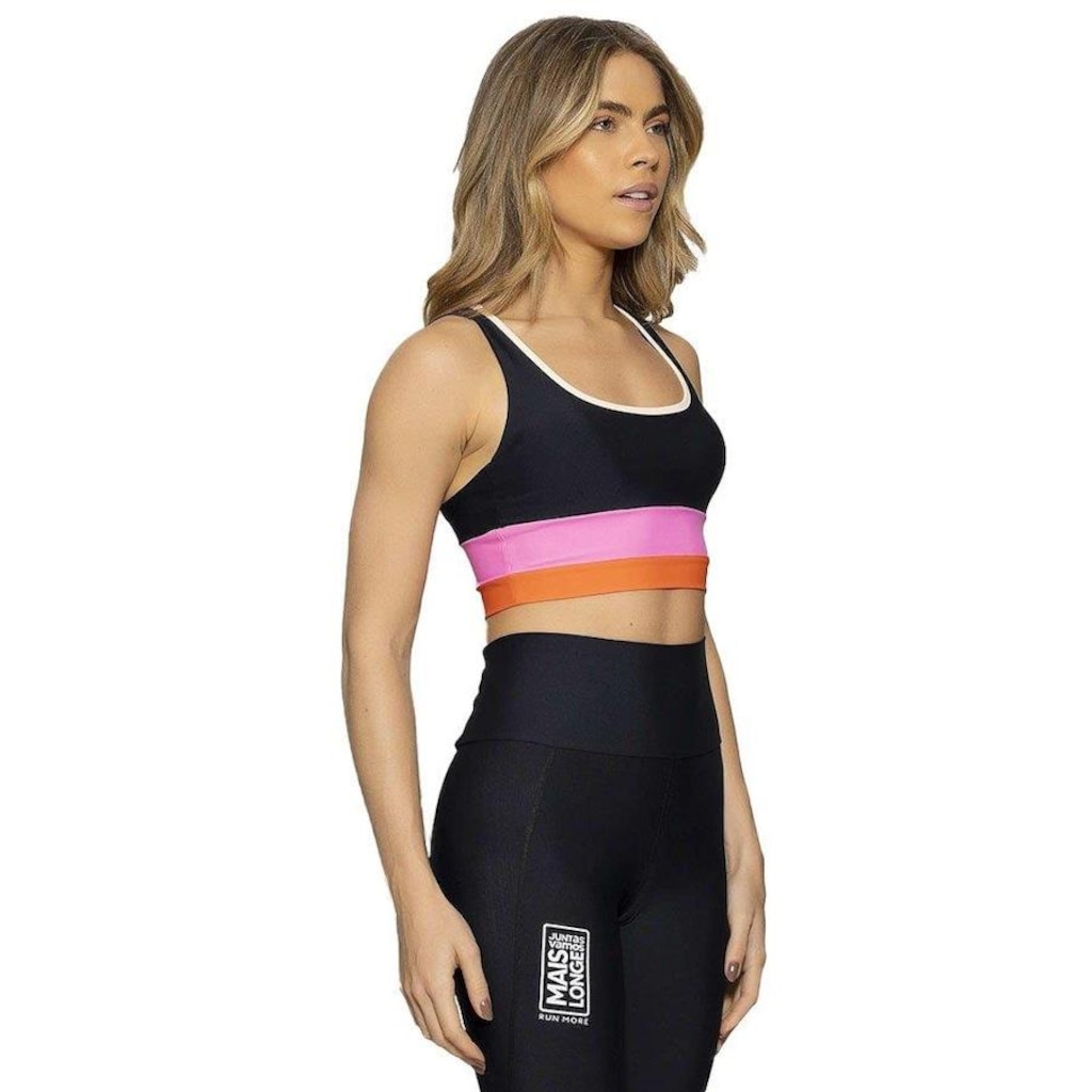 Imagem 3 do produto Top Fitness com Bojo Run More Compression - Feminino