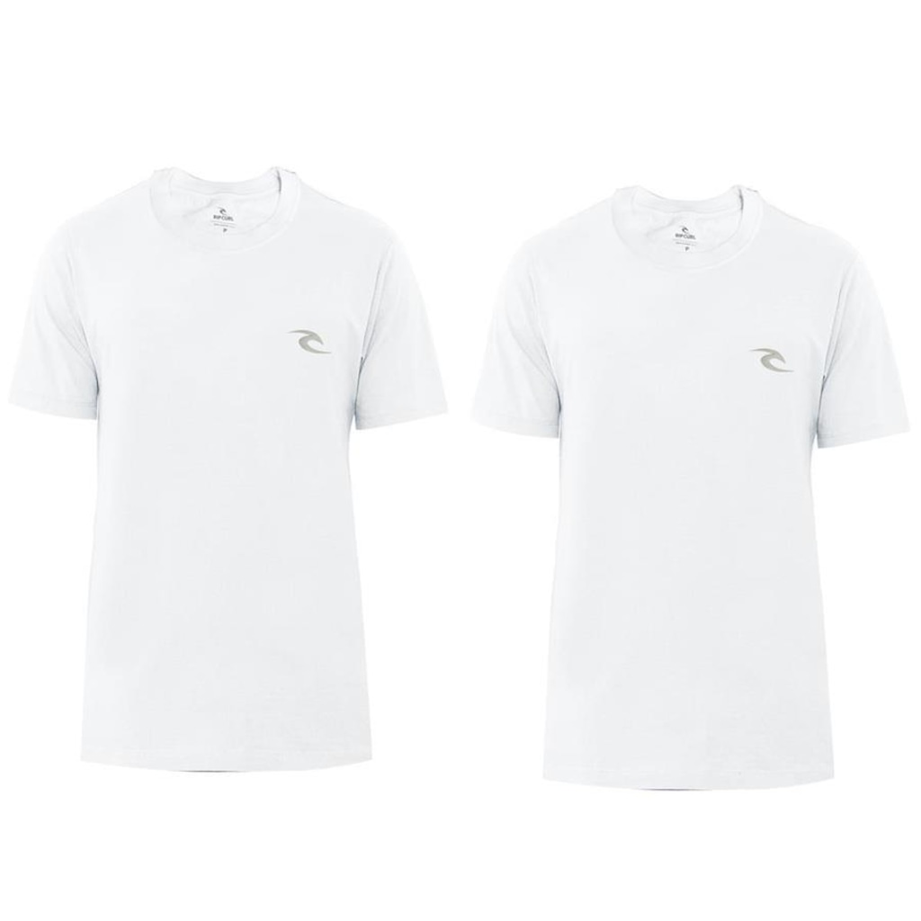 Kit Camisetas Rip Curl & - Masculina - 2 Unidades