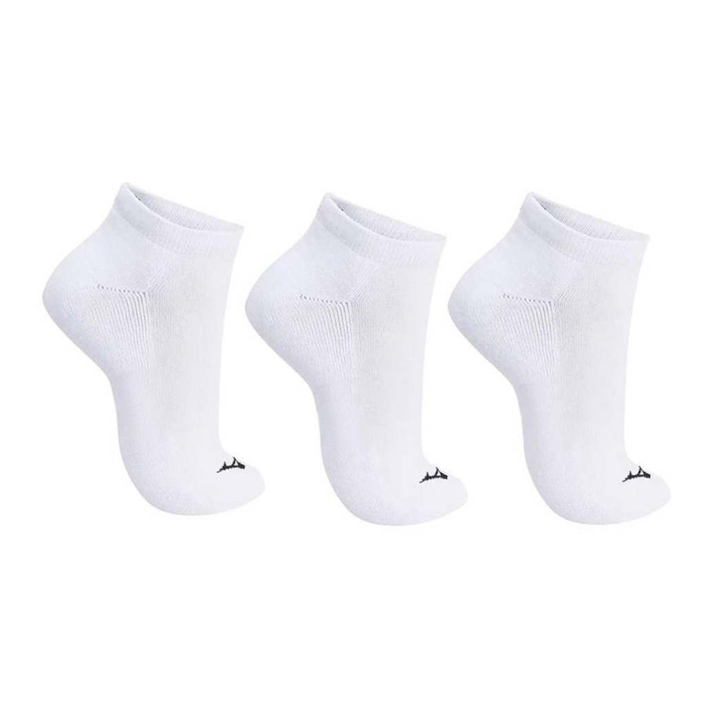 Kit Meias Invisível Mizuno Basic - Unissex