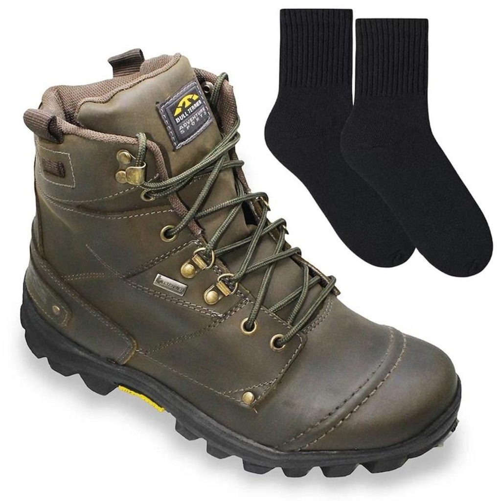 Bota Adventure Bull Terrier Tornado + Par de Meia - Masculina