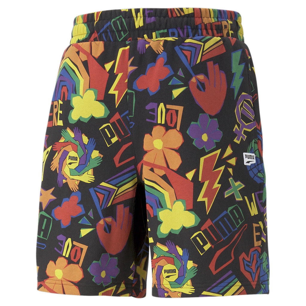 Imagem 2 do produto Shorts Puma Downtown Pride Terry Printed - Unissex