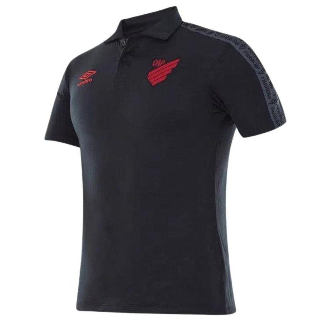 Imagem 2 do produto Camisa do Athletico Paranaense Polo Viagem 2022 Umbro - Masculina