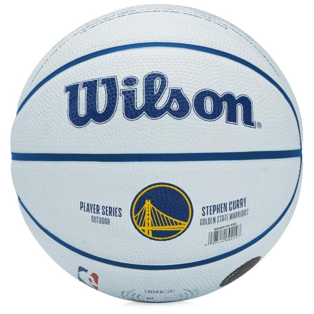 Imagem 3 do produto Bola de Basquete Wilson Nba Player Icon Mini Curry Tam 3