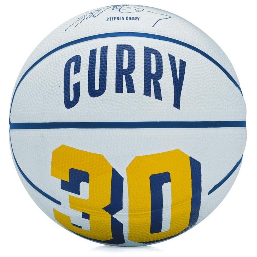Imagem 1 do produto Bola de Basquete Wilson Nba Player Icon Mini Curry Tam 3
