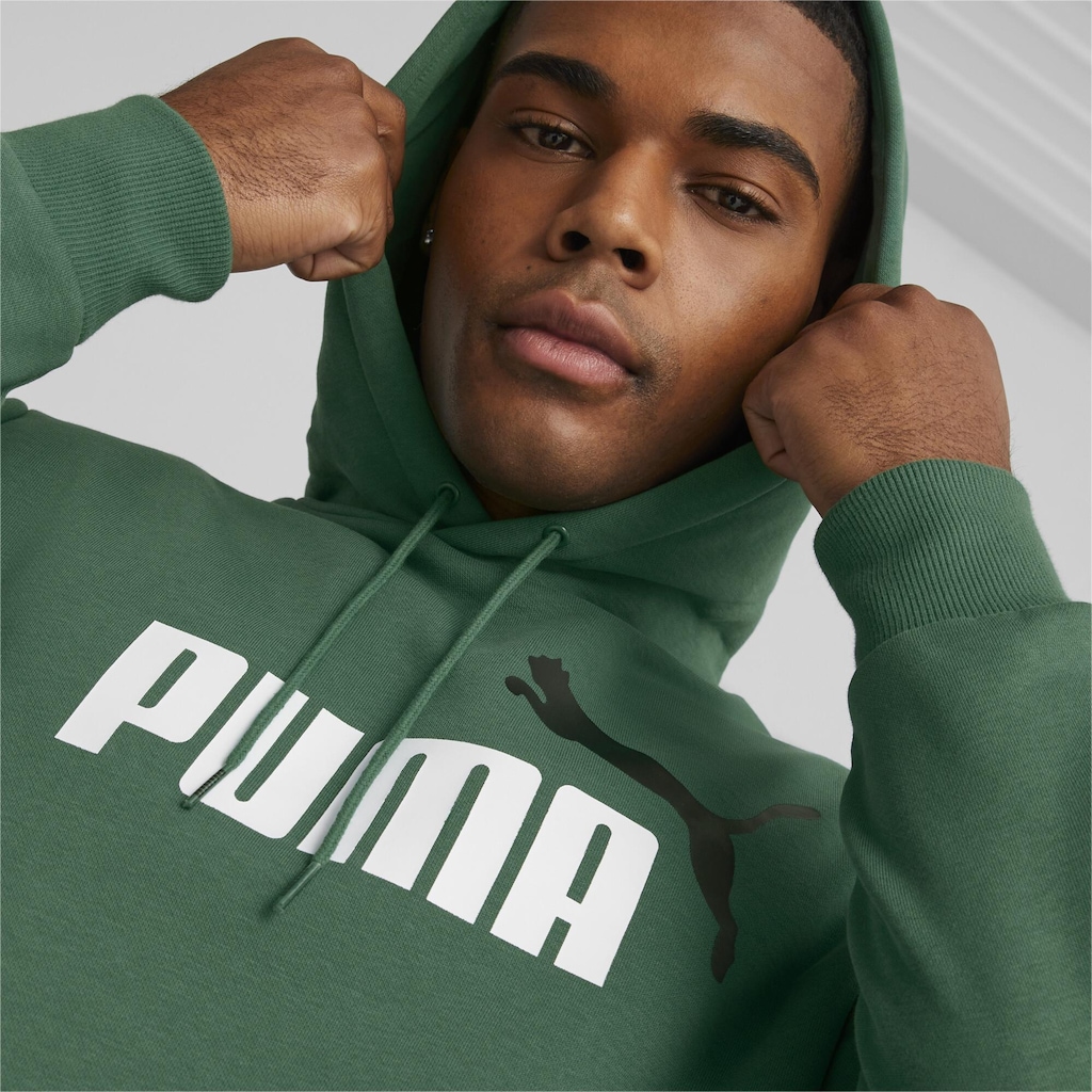 Imagem 5 do produto Blusão de Moletom com Capuz Puma Essentials Plus Two-Tone Big Logo Fleece - Masculino