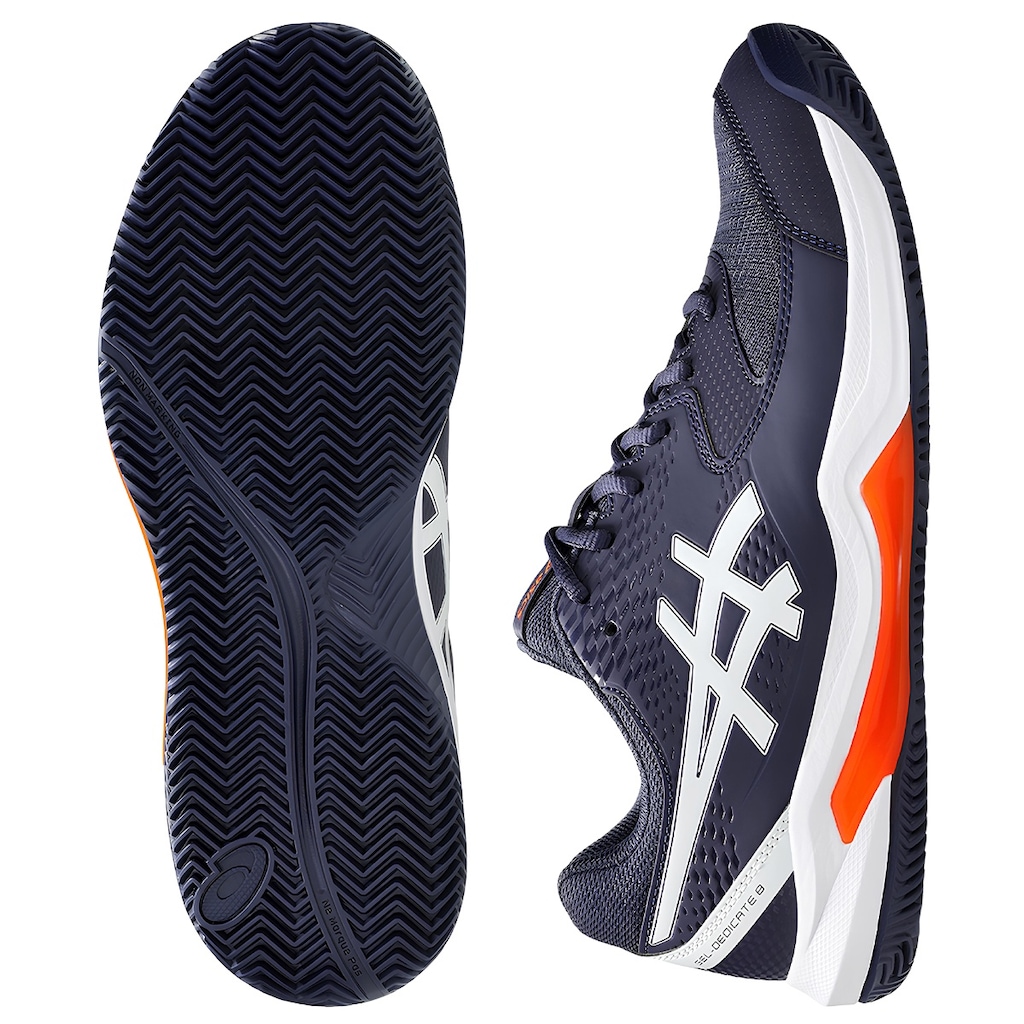 Imagem 3 do produto Tênis Asics Gel-Dedicate 8 Clay + Par de Meias - Masculino