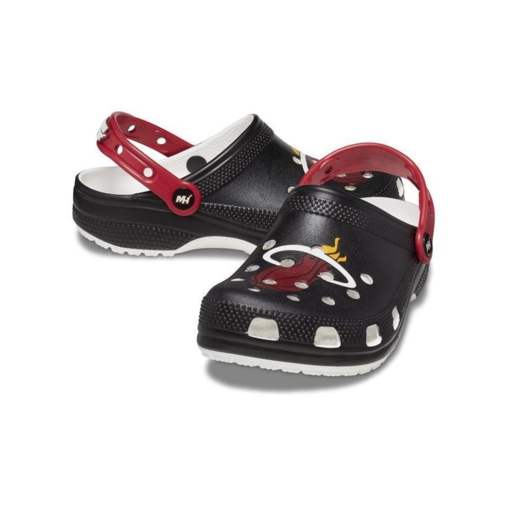 Imagem 3 do produto Sandália Crocs Nba Miami Heat - Masculina
