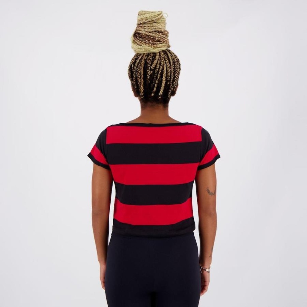 Imagem 2 do produto Blusa Cropped do Flamengo Braziline Vibe - Feminina